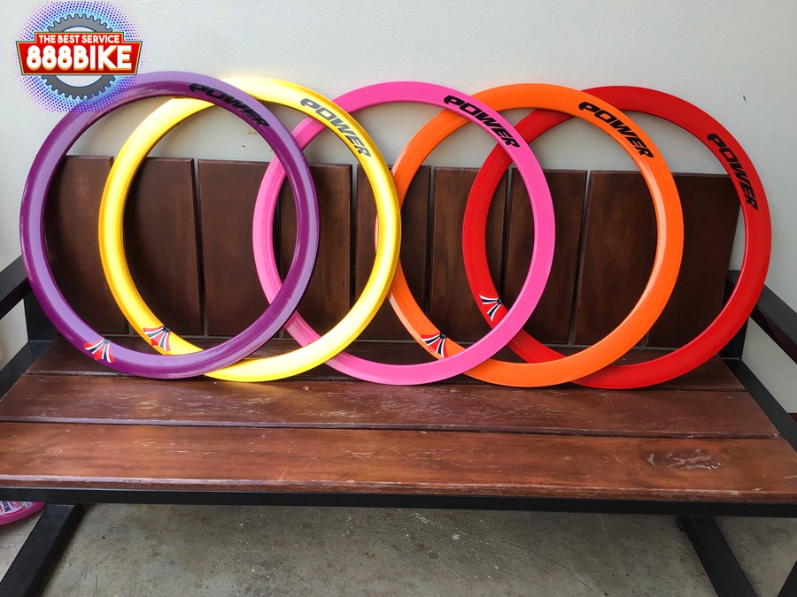 ขอบล้ออลูมิเนียมสองชั้น 700C 36H "Power Cycle) สูง 50 มม.,P14DT-50 (ขาย/วง)