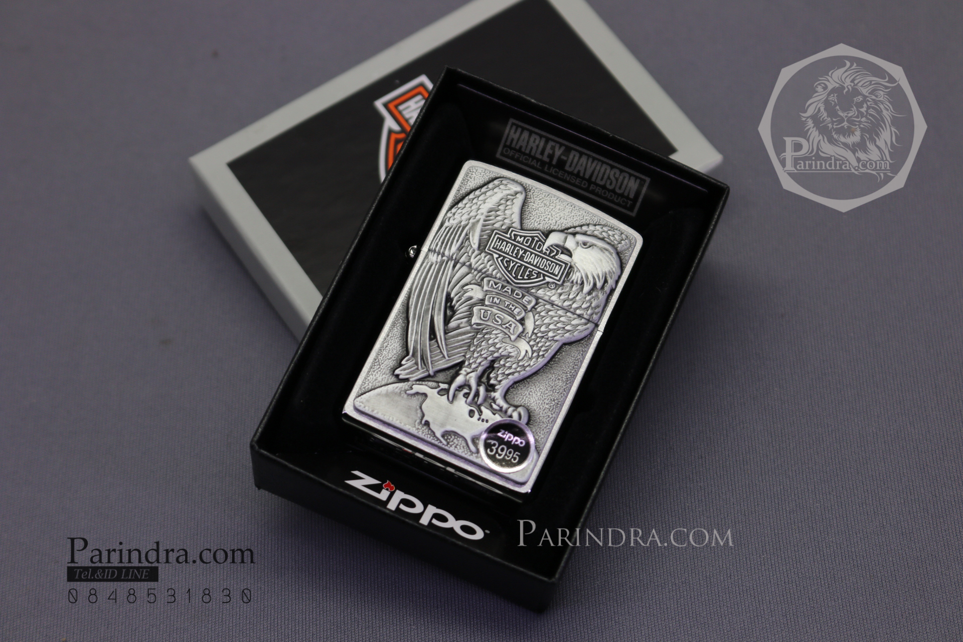 ไฟแช็ค Zippo แท้ "Harley Davidson" #Zippo 200HD.H231 แท้นำเข้า 100%