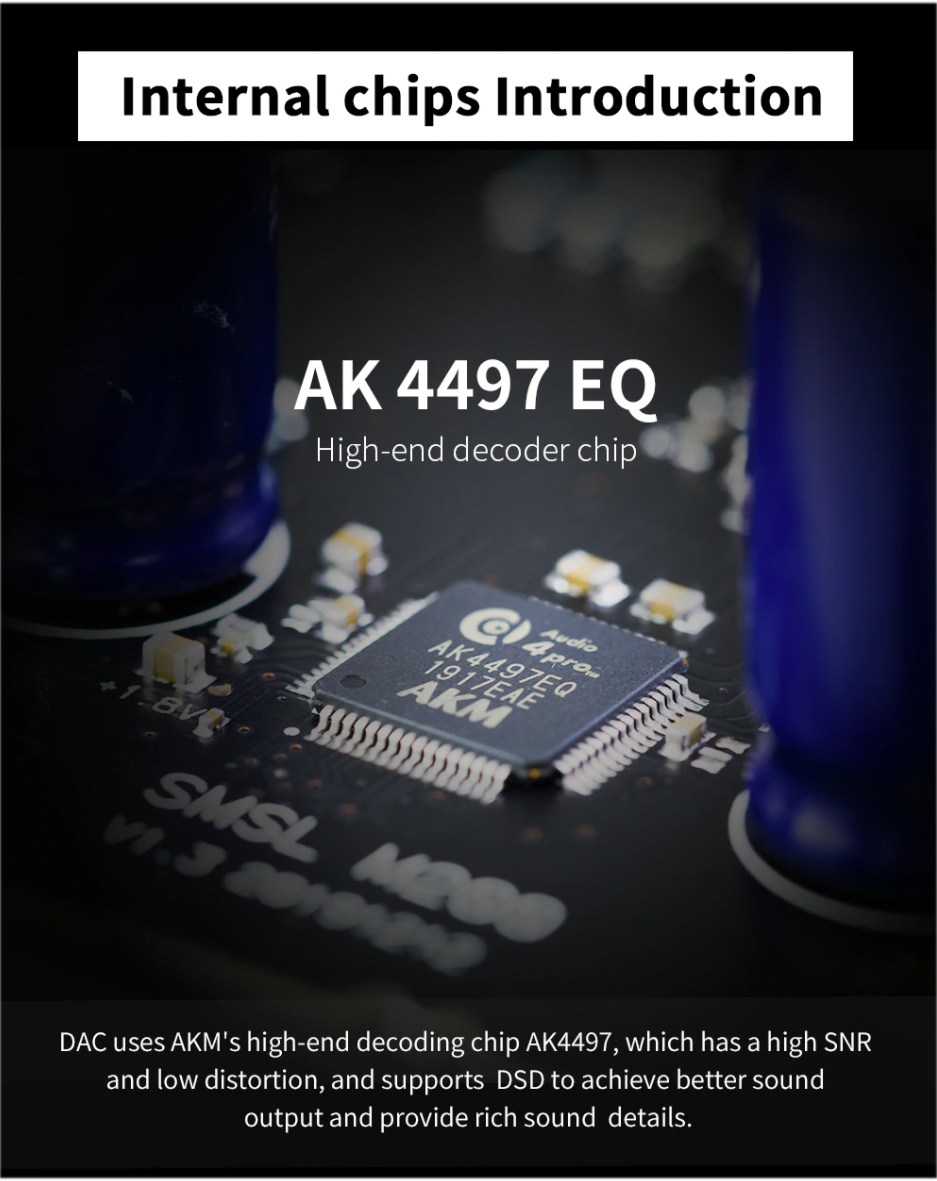 ขาย SMSL M200 Wireless DAC ตั้งโต๊ะระดับ Hi-Res รองรับ LDAC, UAT ประกันศูนย์ไทย