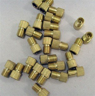 อะแดปเตอร์ แบบสั้น เปลี่ยนหัวยางในจาก F/V เป็น A/V ราคาต่อชิ้น อแดปเตอร์