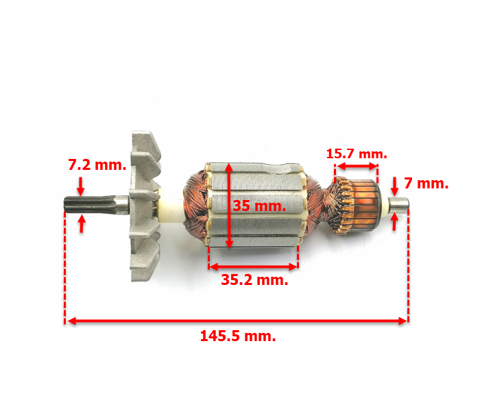 ทุ่น บล็อคไฟฟ้า Makita มากีต้า 6905
