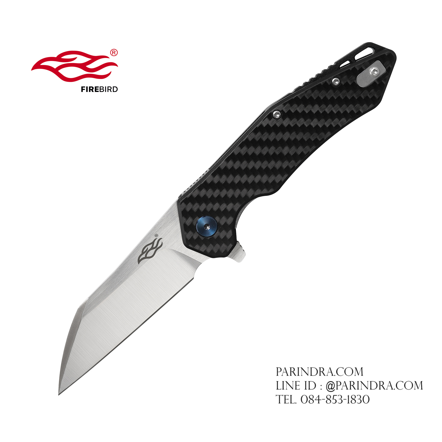 มีดพับ Ganzo กานโซ่ รุ่น FH31-CF / D2 Steel / ด้าม CARBON FIBER ของแท้ 100%