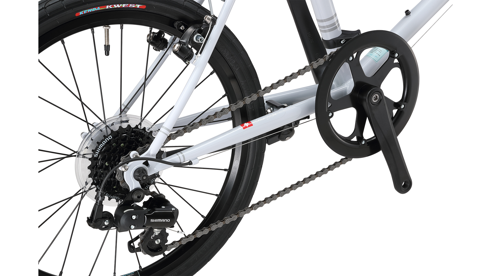 จักรยาน UCC BRUNO Mixte MiniVelo 20 นิ้ว | เฟรมโครโมลี 7 สปีด Shimano | 11 กก