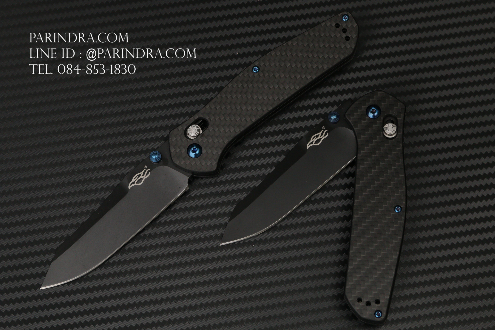 มีดพับ Ganzo Firebird รุ่น F7563-CF ด้าม Carbon Fiber ของแท้ 100%