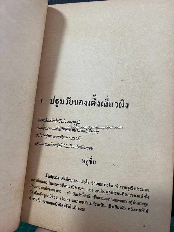 เติ้งเสี่ยวผิง นักสู้ผู้ยิ่งยง