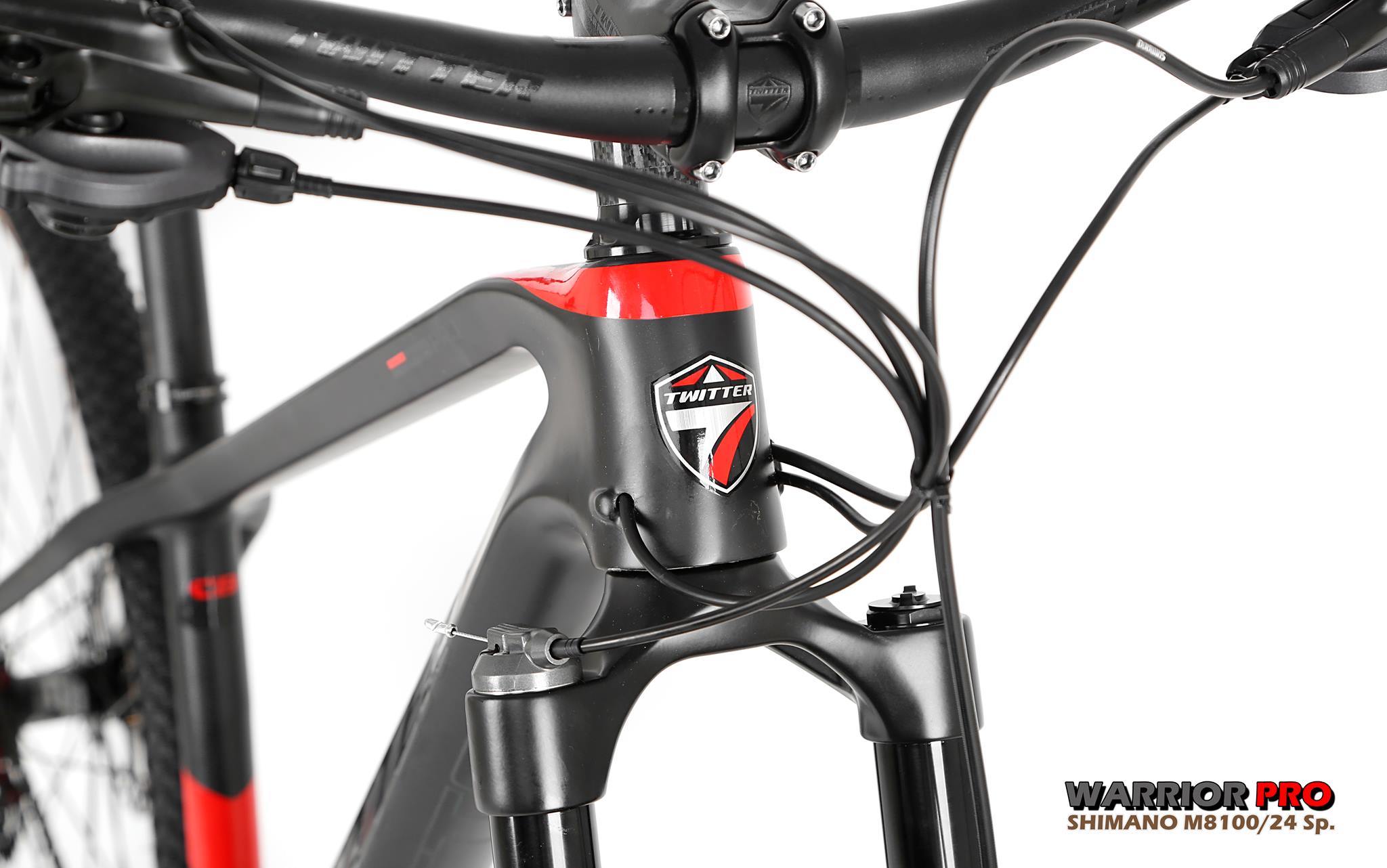 จักรยานเสือภูเขา TWITTER WARRIOR PRO Lightweight Version, 2x12 Speeds 2025