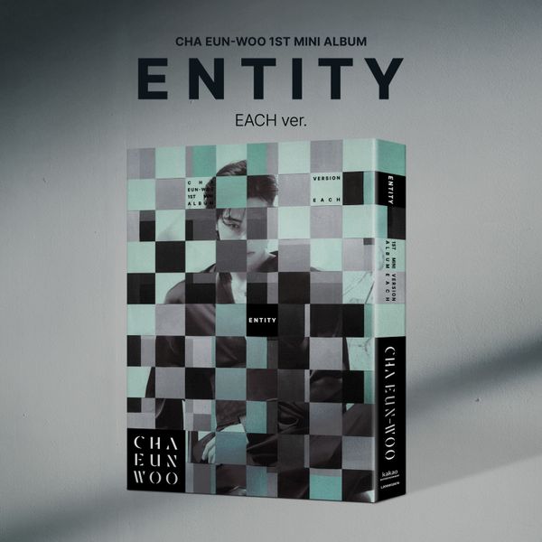 PRE. อัลบั้ม Cha Eunwoo 1st Mini Album [ENTITY] EACH Ver. รอ 14 -25 วัน