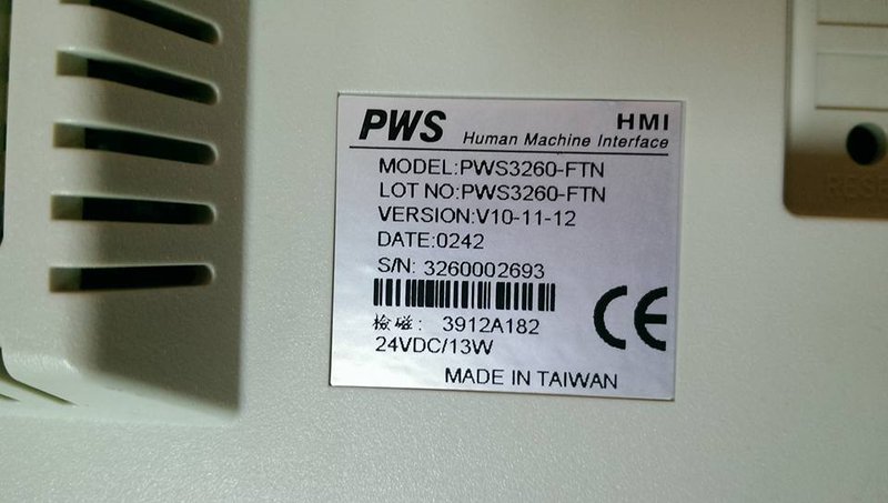 PWS3260-FTN HMI " HITECH "