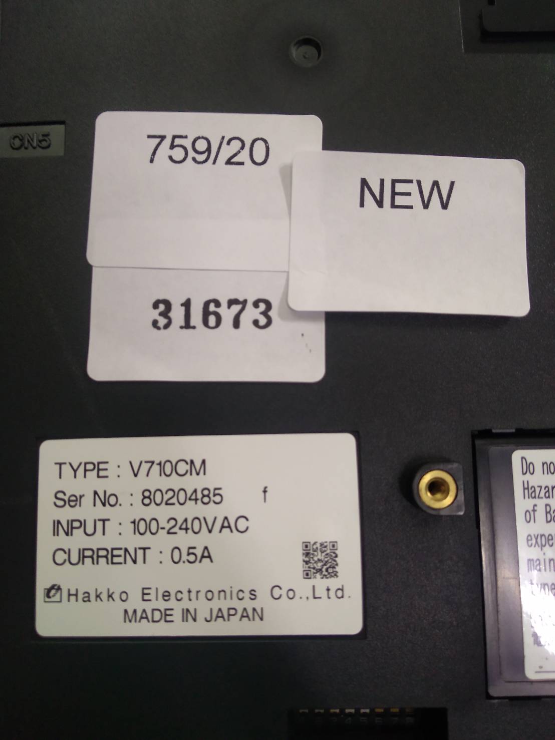 V710CM HMI " HAKKO "