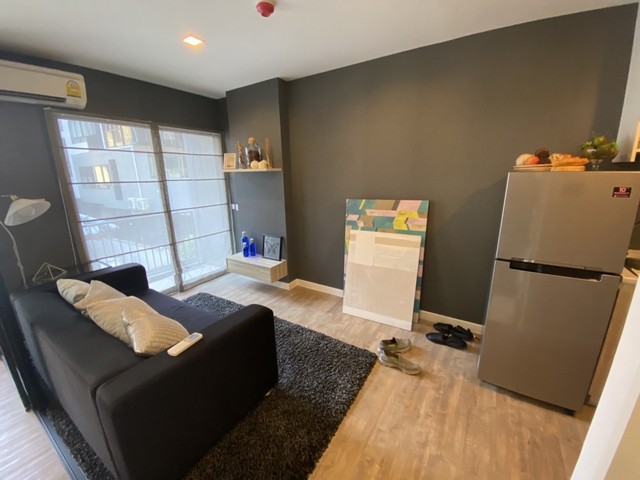 ให้เช่าคอนโด เอช ทู รามอินทรา 21 ห้อง 45 ตร.ม. 2 ห้องนอน เฟอร์ครบ แอร์ 3 เครื่อง ใกล้บิ๊กซี