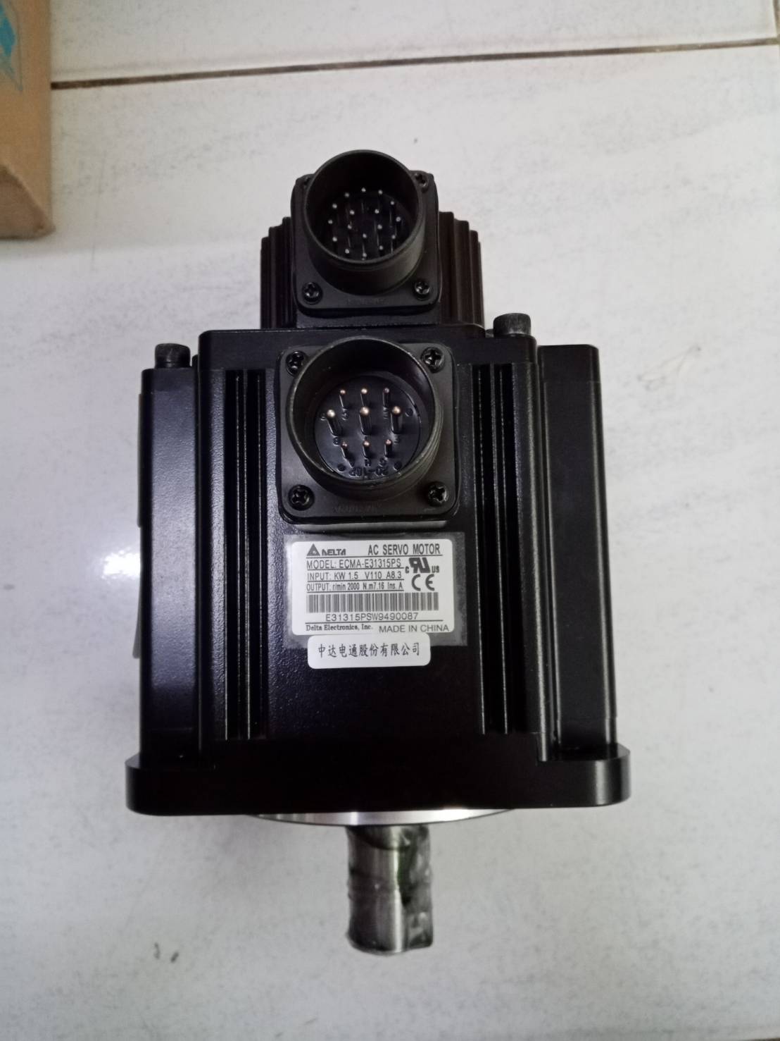 ECMA-E31315PS SERVO MOTOR " DELTA "