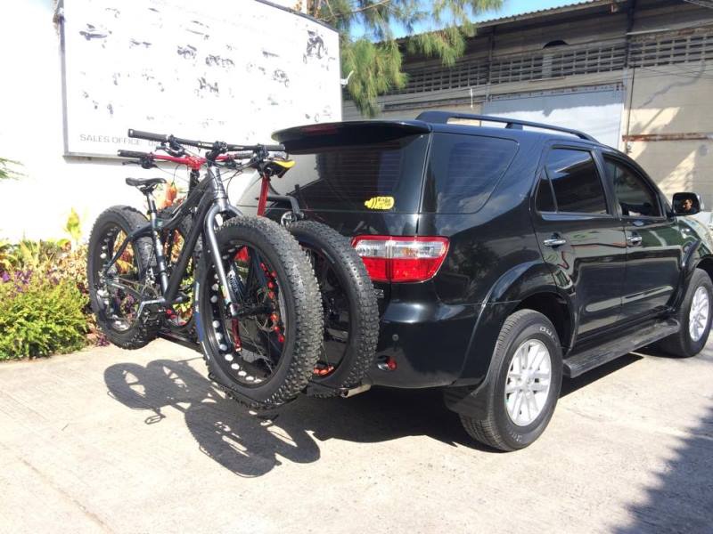 แร็คจักรยาน MASTERHOOK BR2 BICYCLE RACK BR2 CAR BIKE RACK มีแบบฐานจักรยานธรรมดาและ ล้อโต RACK FAT BIKE แร๊คท้ายรถ