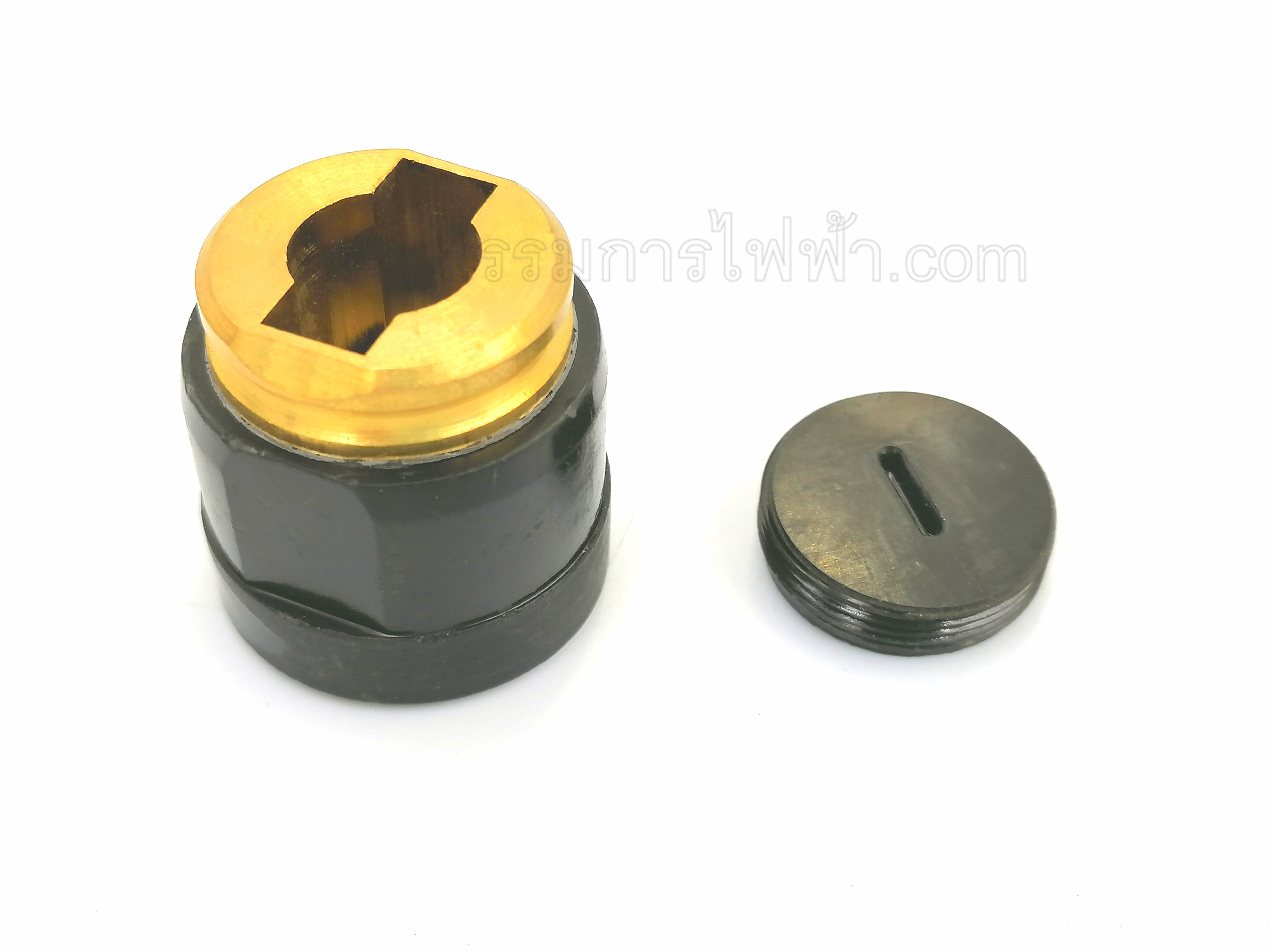 ซองถ่าน+ฝา เบอร์ CB-200, CB-204 สำหรับ หินเจียร, แท่นตัดเหล็ก