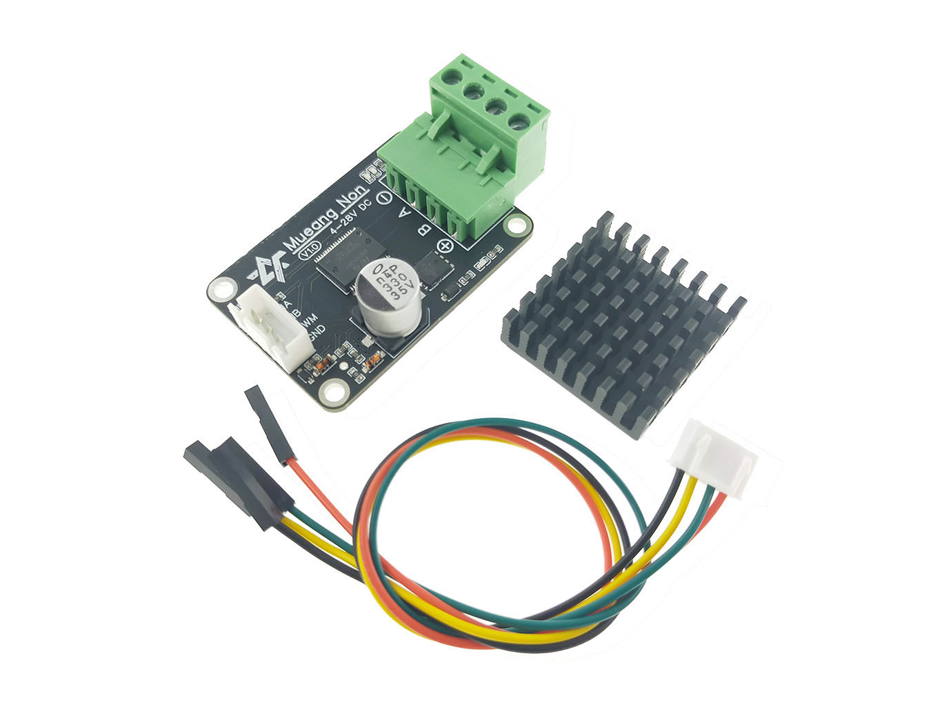 บอร์ดขับมอเตอร์ เมืองนนท์ 10A 4-28V Mueang Non Motor Driver