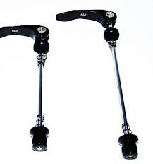 TRANZ-X แกนดุมปลด หน้า หลัง ทรานเอ๊กซ์ รุ่น QR-03, สีดำ หรือ สีเงิน