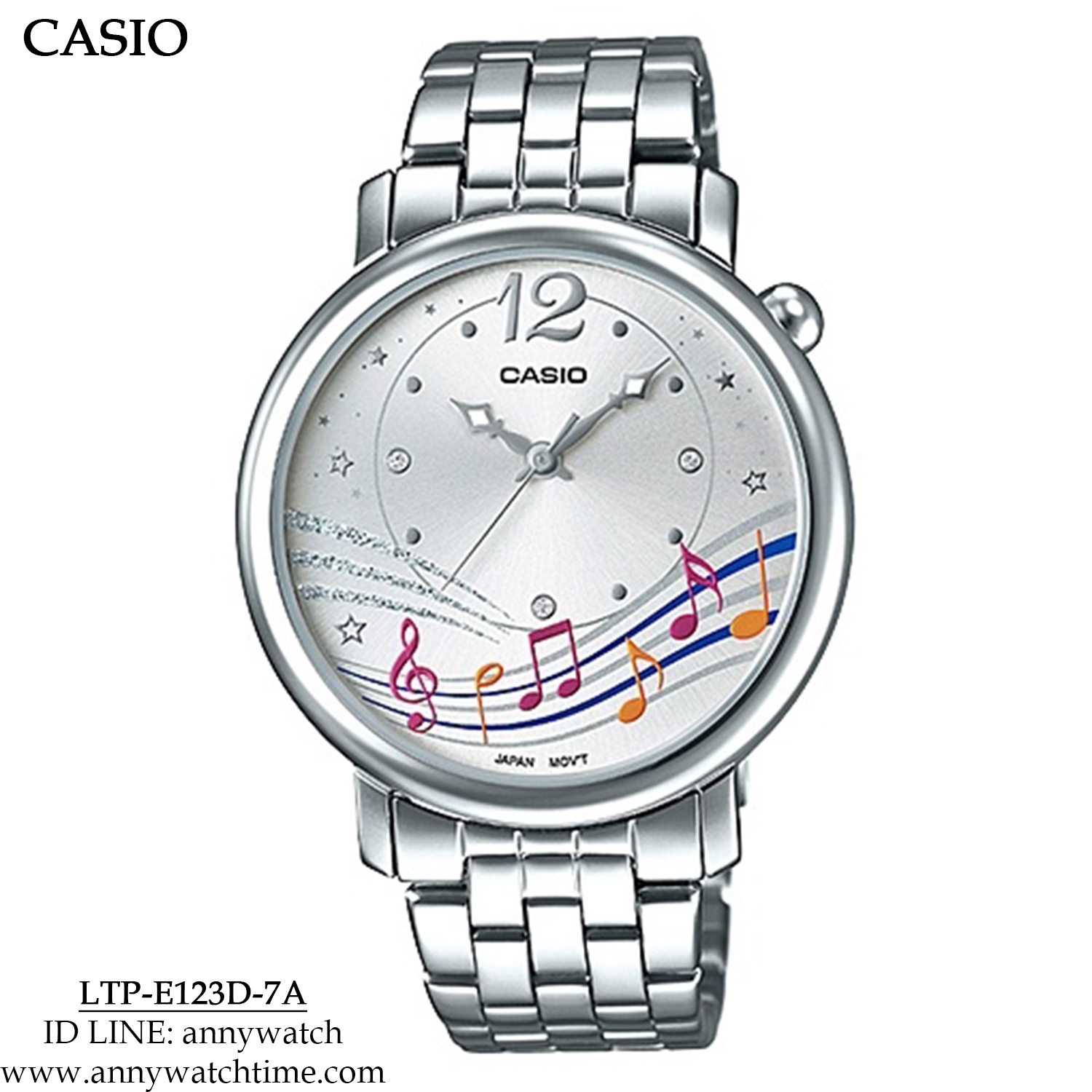 CASIO LTP-E123D-7A