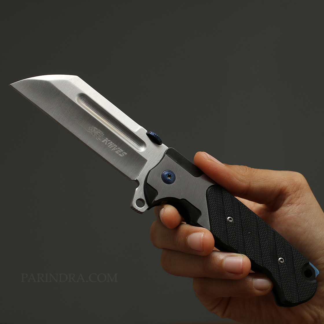 มีดพับ KNIVES รุ่น SR777C สันใหญ่ใบหนา แข็งแกร่ง คมกริบ