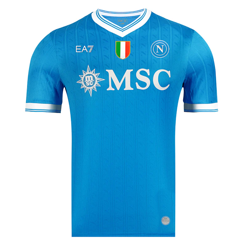 เสื้อนาโปลี 2025 2026 ชุดเหย้า รุ่นนักเตะ Official SSC Napoli 2025-2026 ของแท้