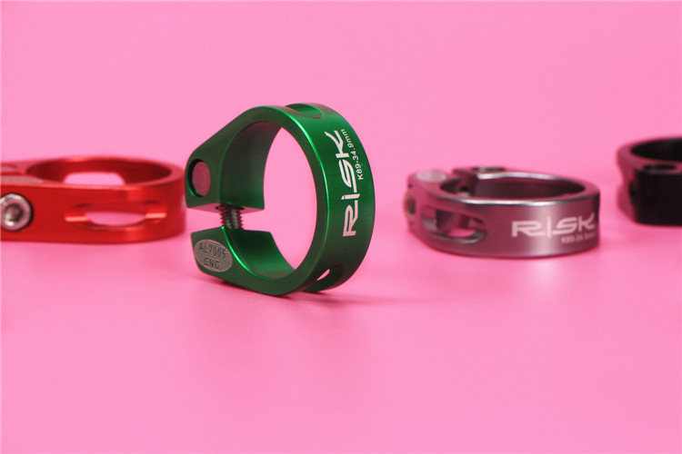 รัดหลักอาน RISK alloy Bolt Seatpost Clamp มีแต่ 31.8 (แบบยึดน็อต) K89