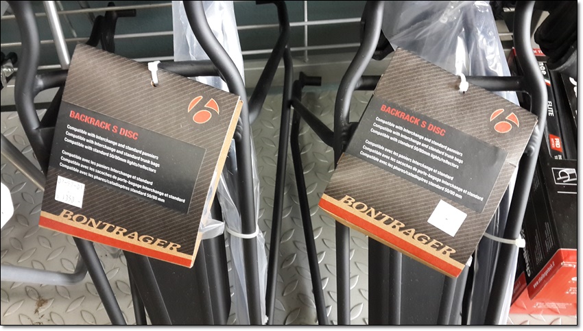 ตะแกรงหลัง Bontrager Backrack L Disc (รับน้ำหนัก 25 กก.) แร็ค MIK ติดตั้งได้ง่ายกับจักรยานดิสก์เบรค