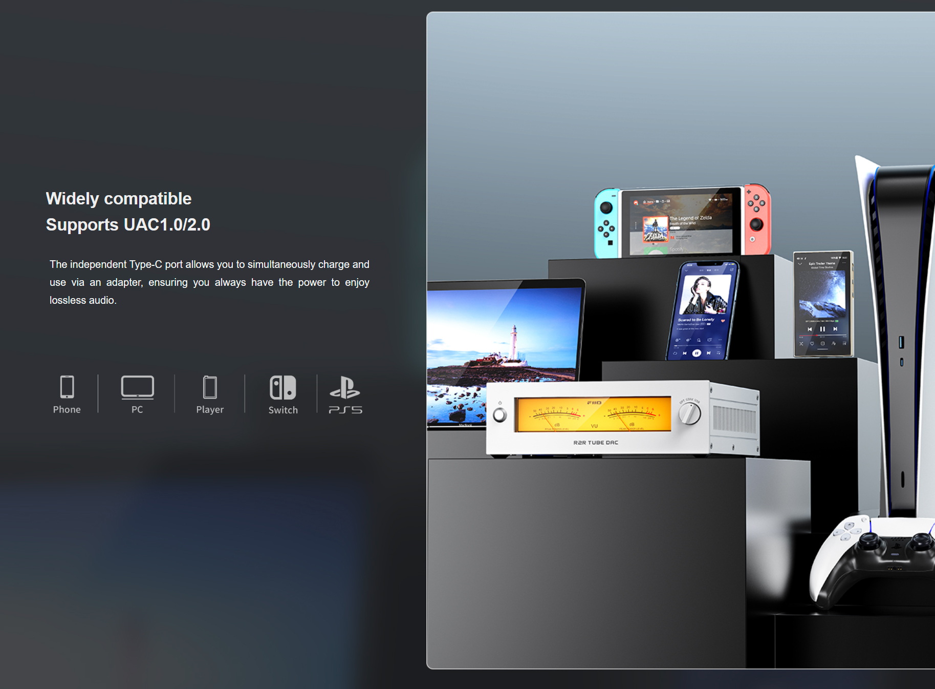 <PreOrder> FiiO WARMER DAC/AMP แบบ R2R ที่มี Tube Buffer สำหรับระบบเสียง Hi‑Fi ประกันศูนย์ไทย