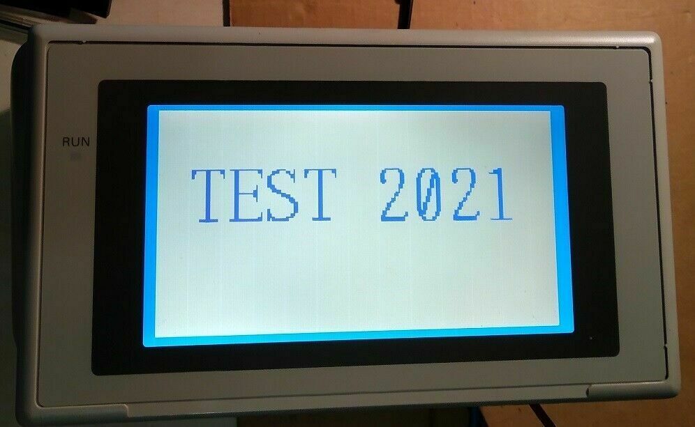LCD TOUCH SCREEN " OMRON " รุ่น NT21-ST121B-E