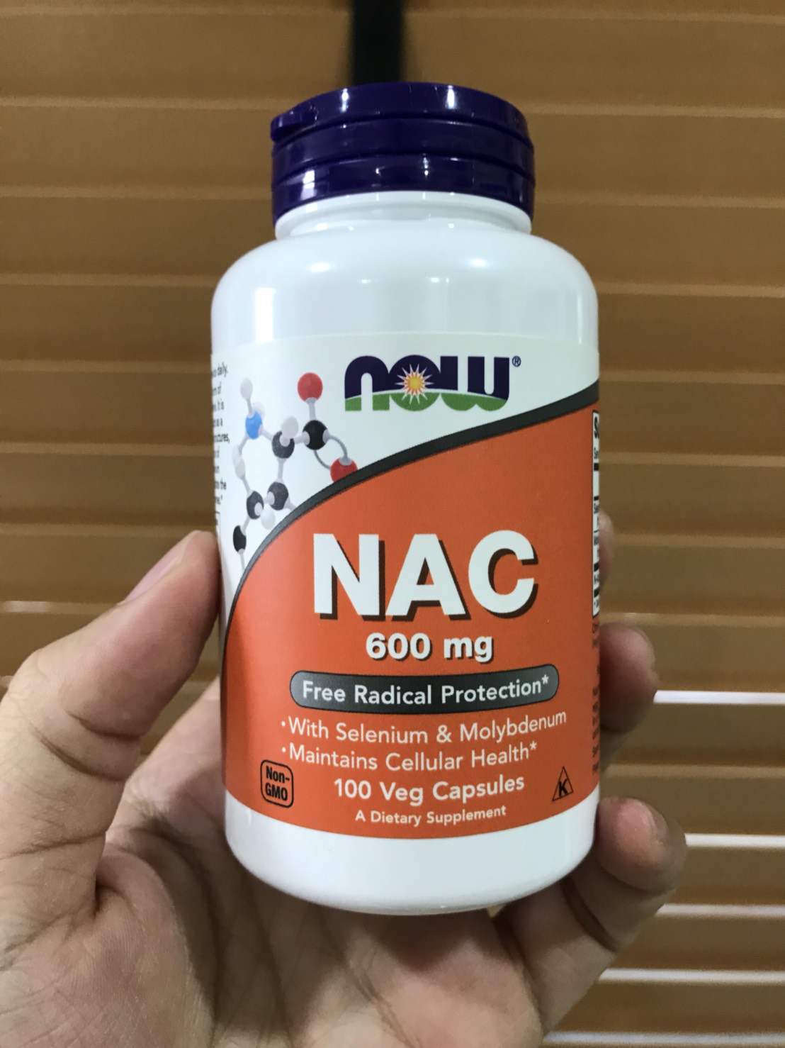 Now Foods, NAC, 600 mg, 100 Vcaps