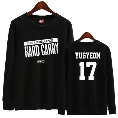 เสื้อแขนยาว (Sweater) GOT7 Hard Carry (ชื่อเมมเบอร์)