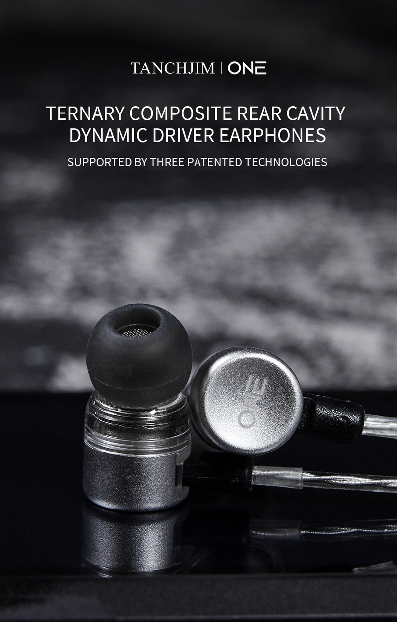 TANCHJIM ONE หูฟัง Inear ไดรเวอร์ไดนามิก 10mm สาย OFCชุบเงินLitz + OFC Litz ประกันศูนย์ไทย
