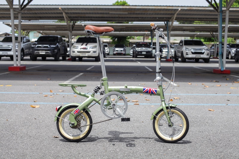 จักรยานพับ TIGER LONDON 12" Single speeds เฟรมเหล็ก, ปี 2023