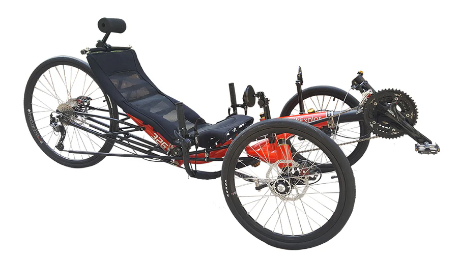 จักรยานนอนปั่น MOTRIKE 326 | TrikExplor 3 Wheel Touring Recumbent Bike | Shimano 3x9 Speed | อลูมิเนียมเฟรม 6061 T6 | รองรับผู้ขี่สูง 165–200 ซม.