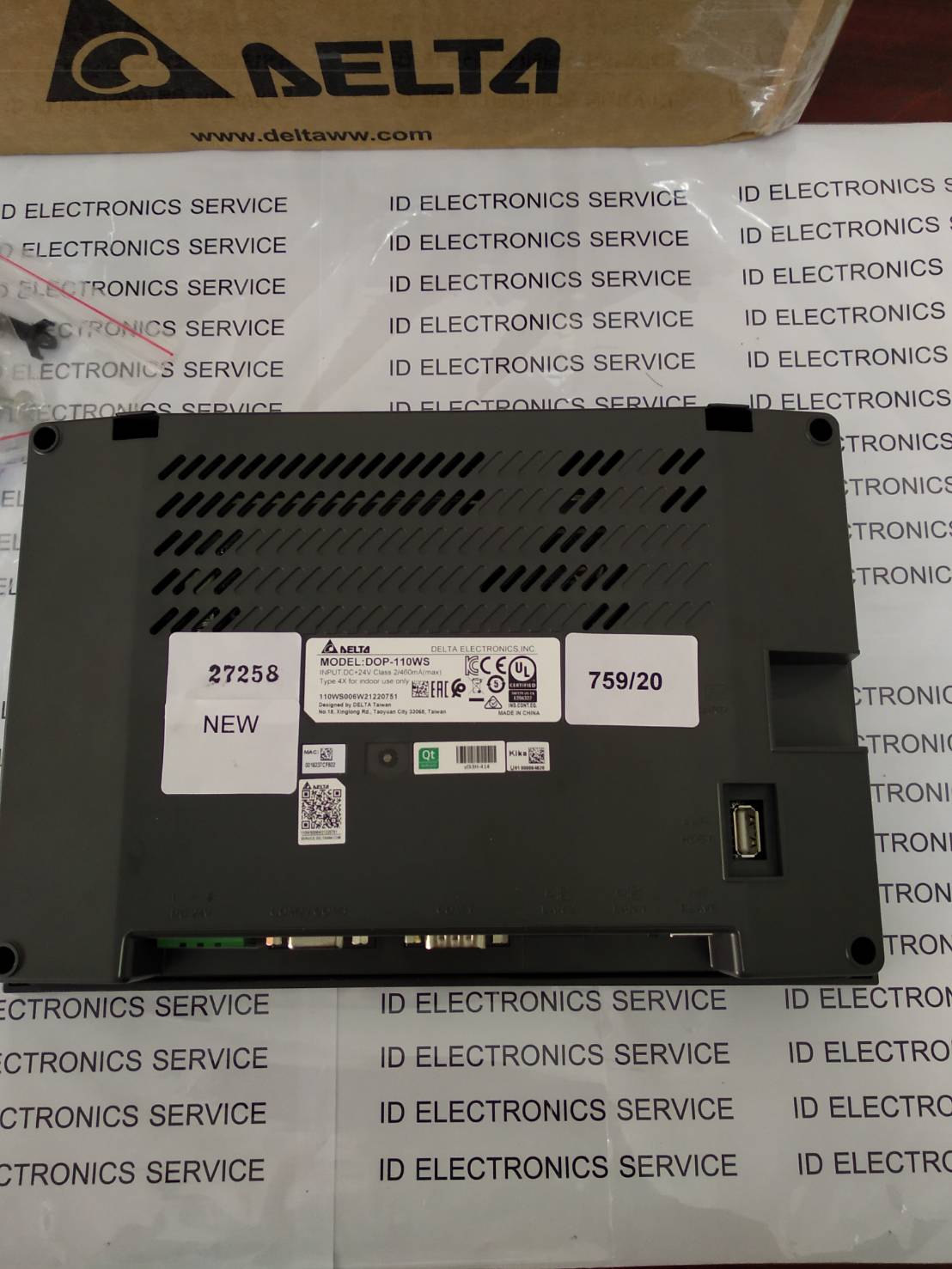 DOP-110WS LCD TOUCH SCREEN " DELTA "