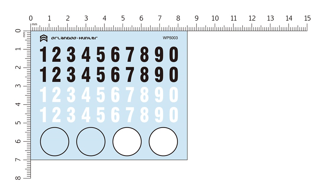 DECAL (NUMBER) WP5003