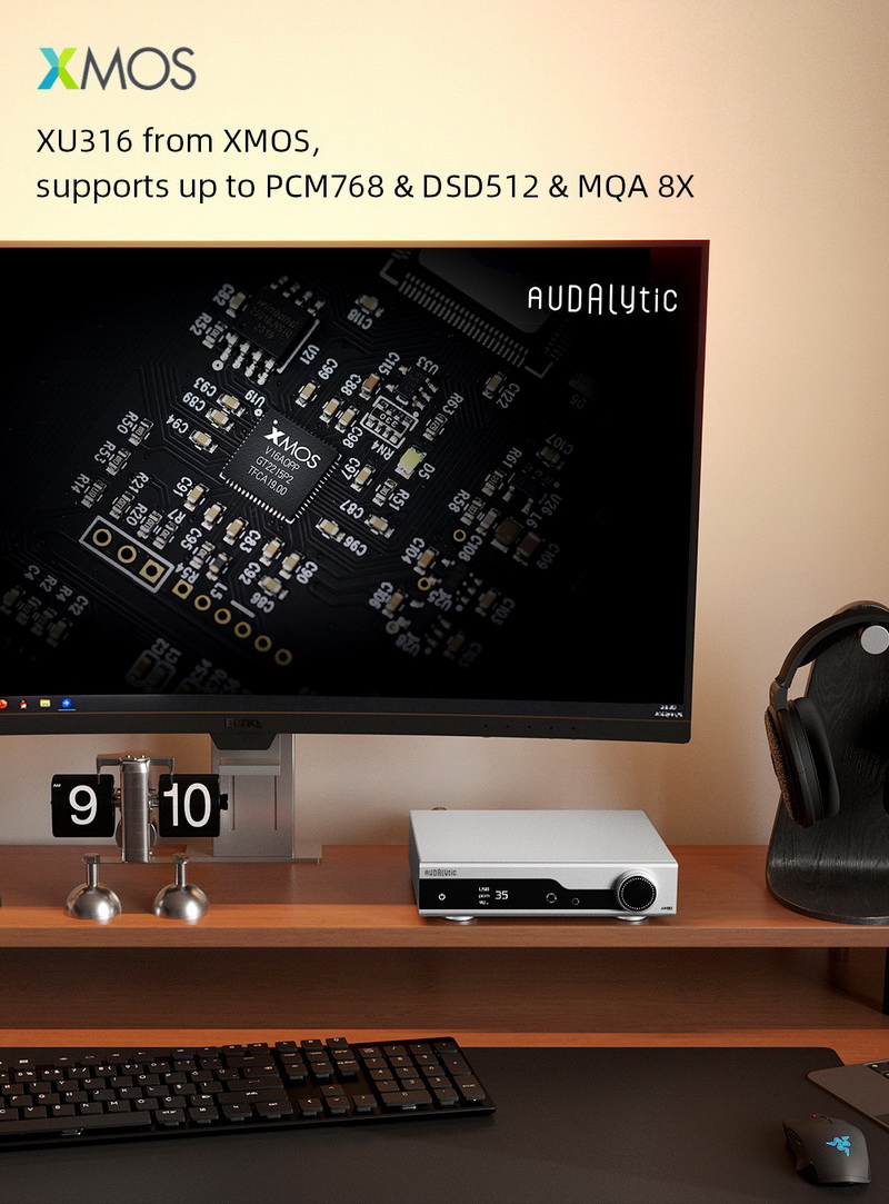 Gustard AH90 Streamer DAC/AMP ชิป AK4191+AK4499 รองรับ MQA, Roon Bridge ประกันศูนย์ไทย