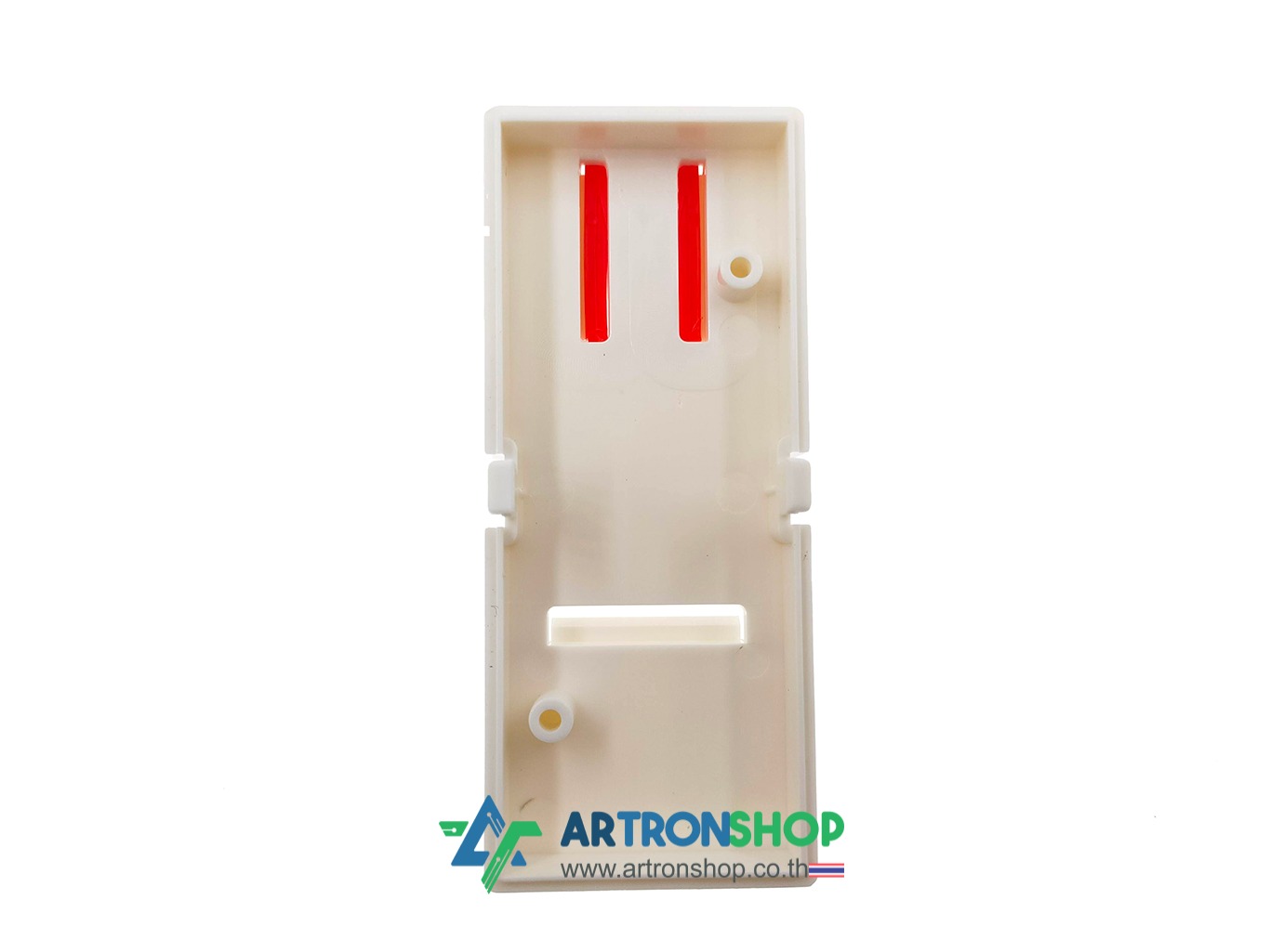 กล่องใส่บอร์ดอิเล็กทรอนิกส์ ติดรางปีกนก ขนาด 88 x 37 มิลลิเมตร