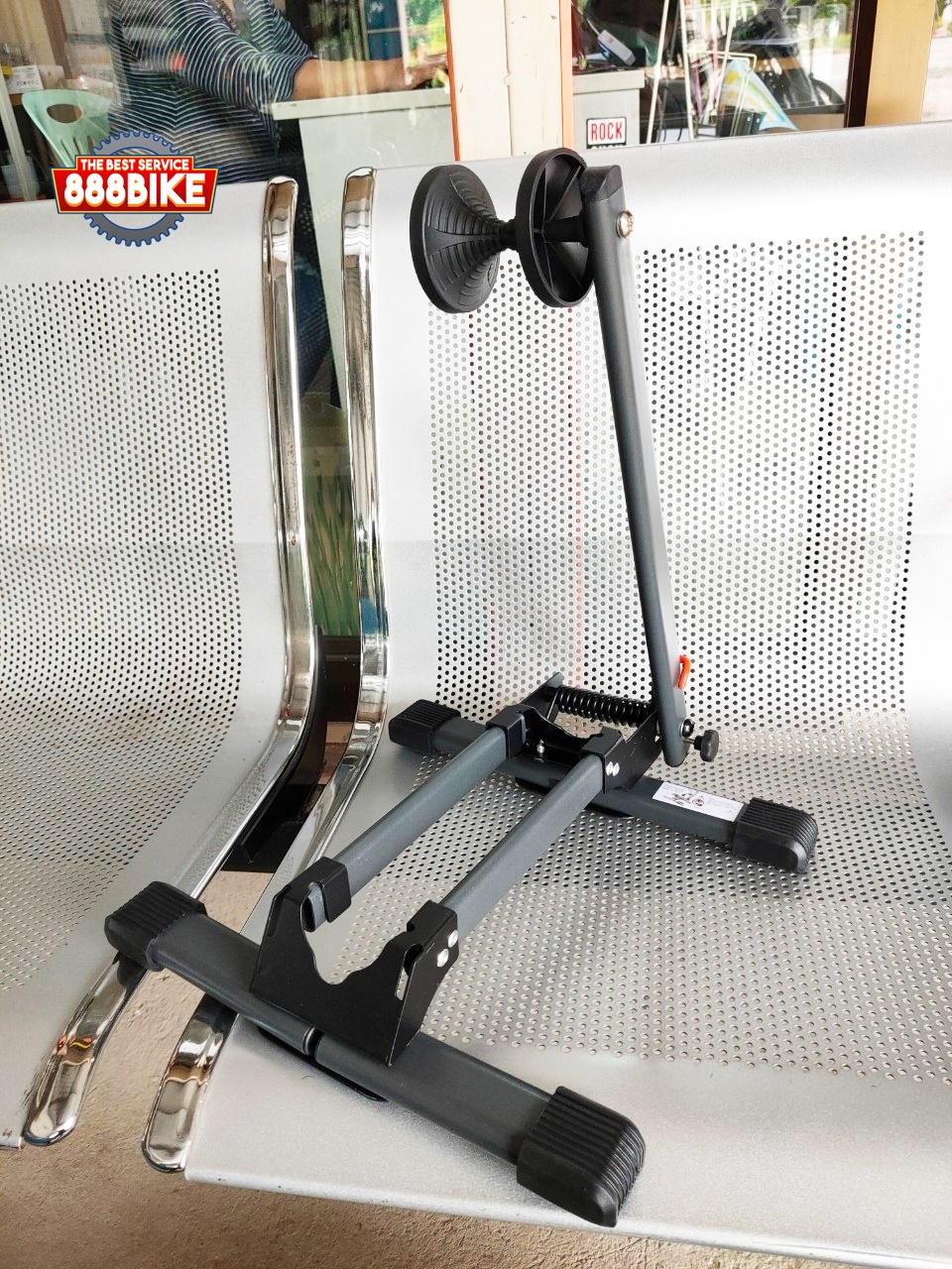 BCT BIKE Holder RACK ขาตั้งจักรยานแบบถอยจอด พับเก็บได้ รองรับล้อ 20-29นิ้ว