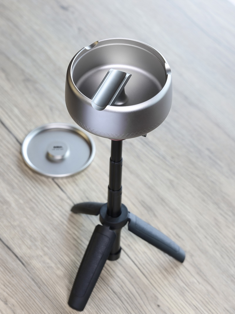 DD AS100 เคสแข็งเก็บหูฟัง HiFi ทำจากโลหะผสมอลูมิเนียม AL6063 ใส่ซิการ์ได้ วางซ้อนได้