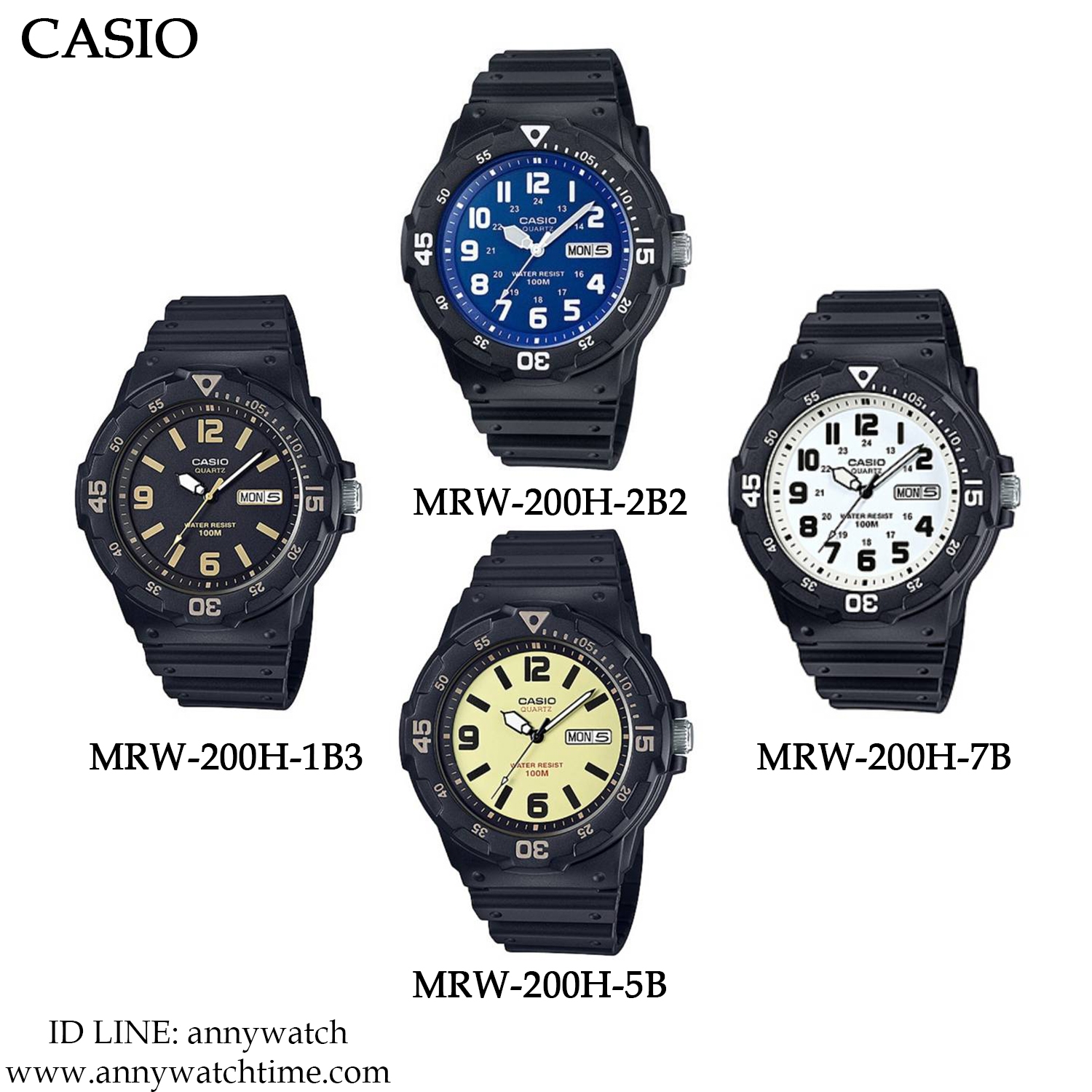 CASIO MRW-200H-7B