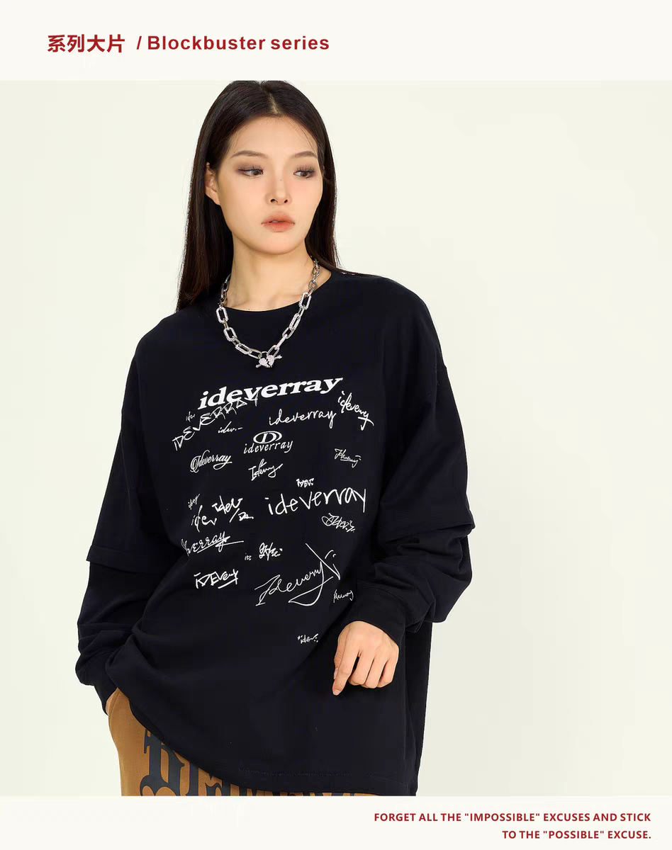เสื้อสเวตเตอร์ IDEVERRAY แบบ หลัวอีโจว