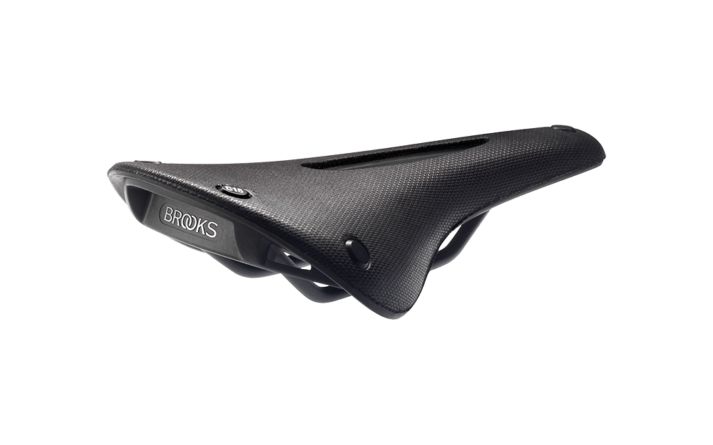เบาะ BROOKS CAMBIUM C15 CARVED ALL WEATHER มีร่อง สีดำ