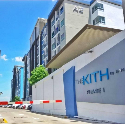 ให้เช่าคอนโด เดอะ คิทท์ ลำลูกกา คลอง 2 ตึก A1 ชั้น 7 ห้อง 23 ตรม.เฟอร์ครบ พร้อมอยู่