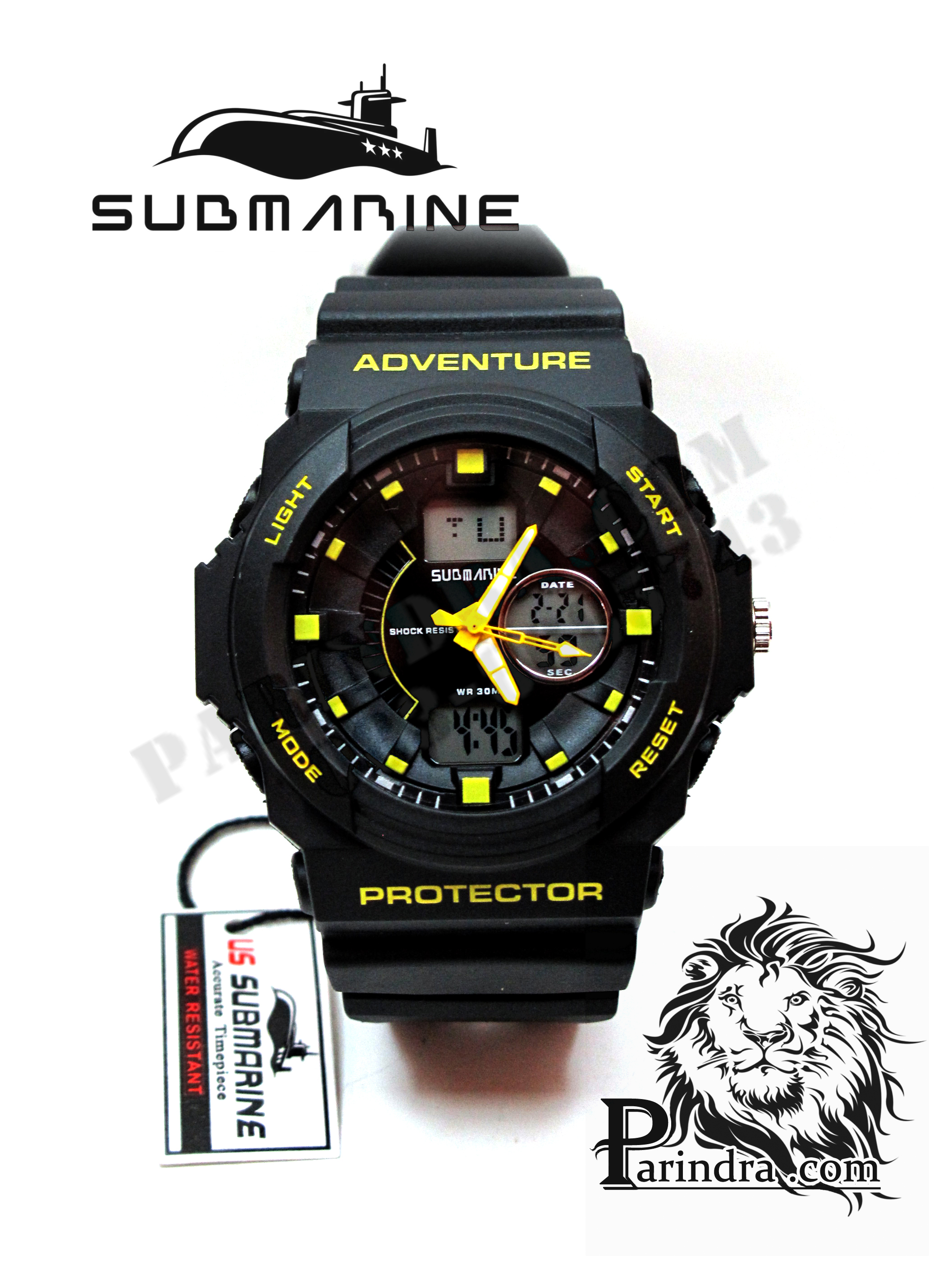 นาฬิกา US submarine Aventure Protecter รุ่น TP3141M สีดำเหลือง