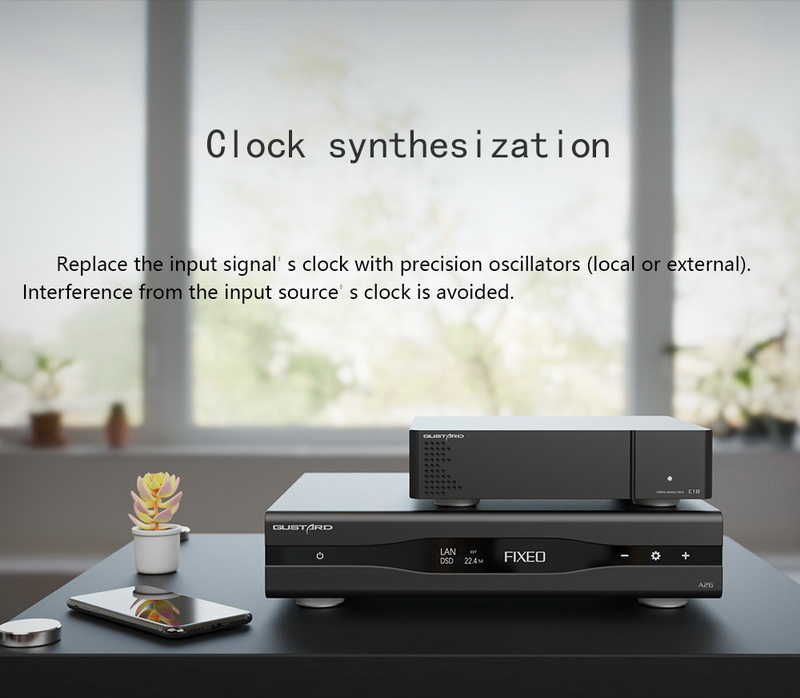 Gustard A26 DAC ตั้งโต๊ะชิป AK4499EX x2 + AK4191 รองรับ MQA, Roon bridge ประกันศูนย์ไทย