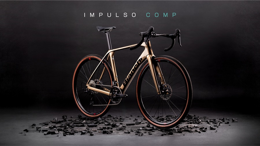 จักรยานเสือหมอบ BIANCHI IMPULSO COMP | กราวเวิร์ลคาร์บอน Shimano GRX 610 2x12SP | ราคา 106,200 บาท | มีไซส์ XS, MD