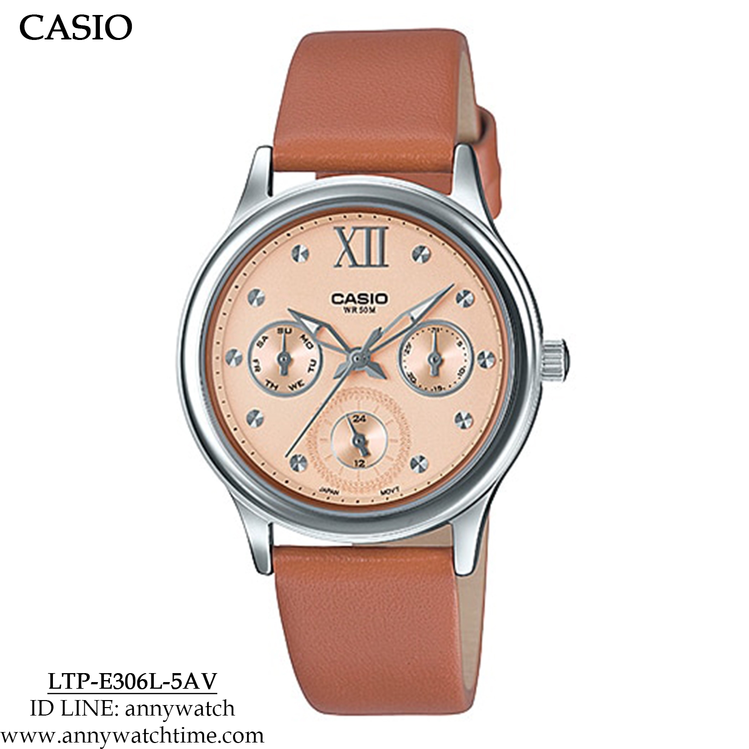 CASIO LTP-E306L-5AV
