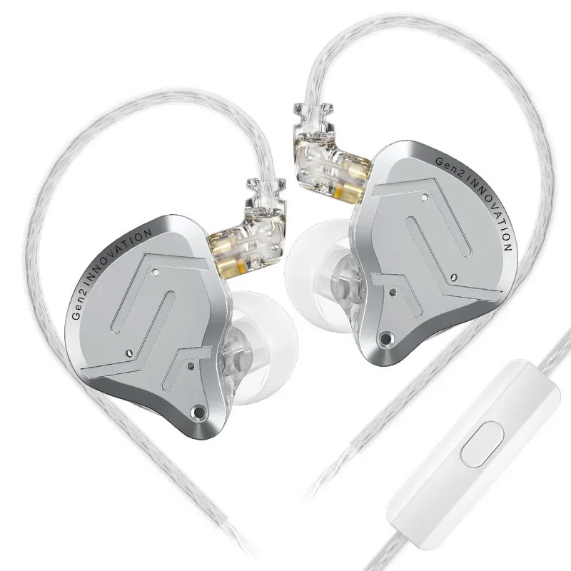 KZ ZSN Pro 2 หูฟัง Iems Hybrid 2 ไดรเวอร์ 1BA+1DD ปรับแต่งจูนเสียงระดับมืออาชีพ ประกันศูนย์ไทย