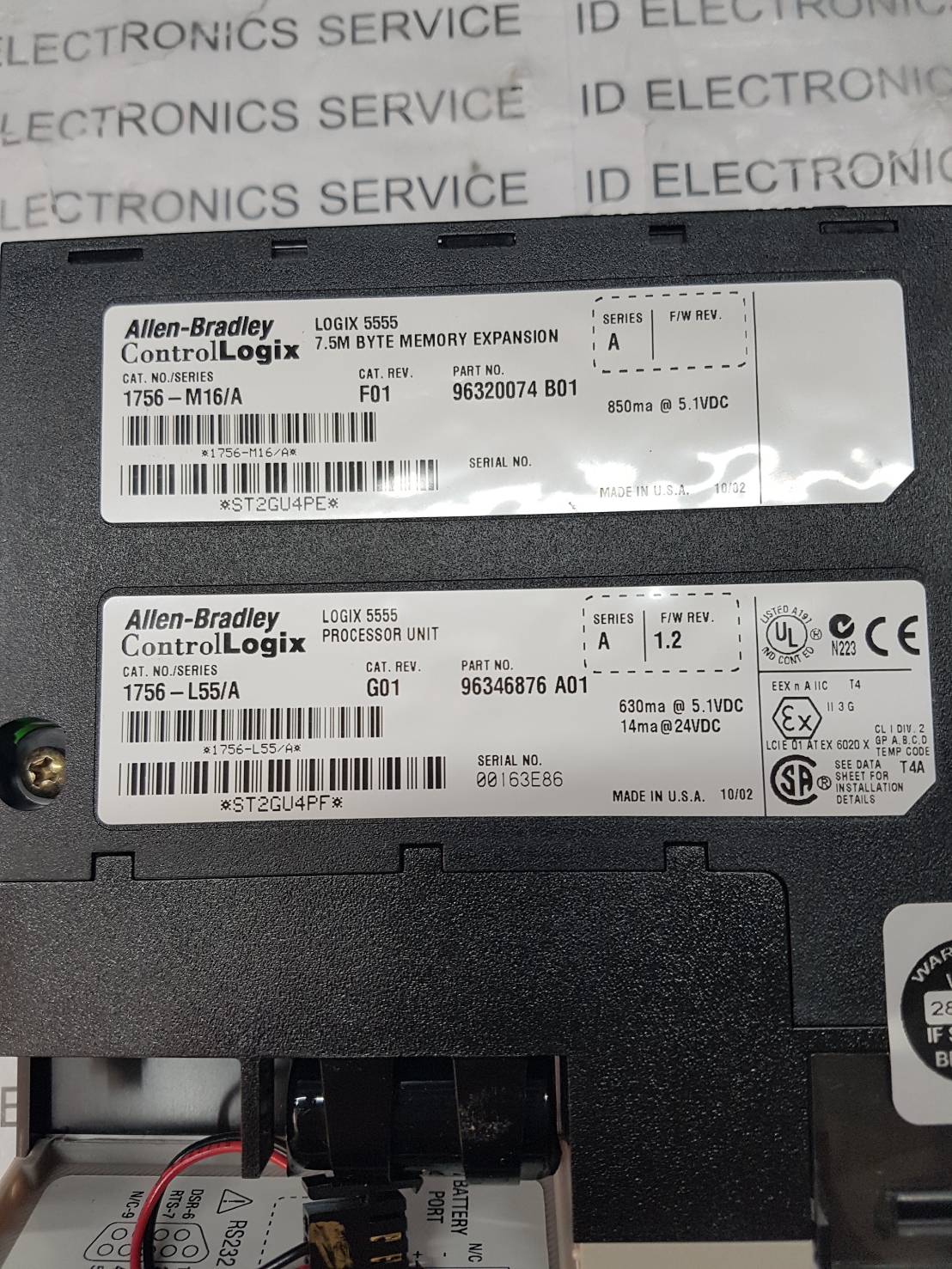 1756-L55M16 PLC " ALLEN-BRADLEY "