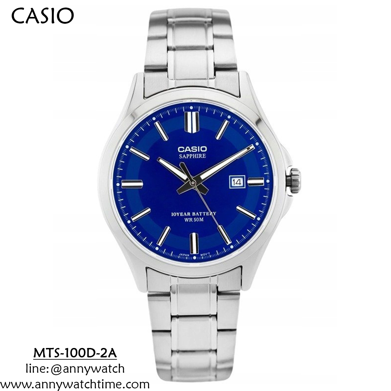 CASIO MTS-100D-2A