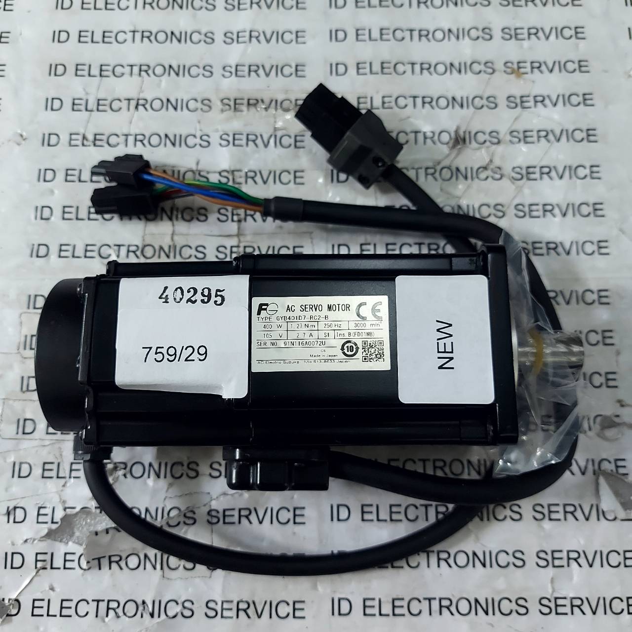 GYB401D7-RC2-B SERVO MOTOR " FUJI "