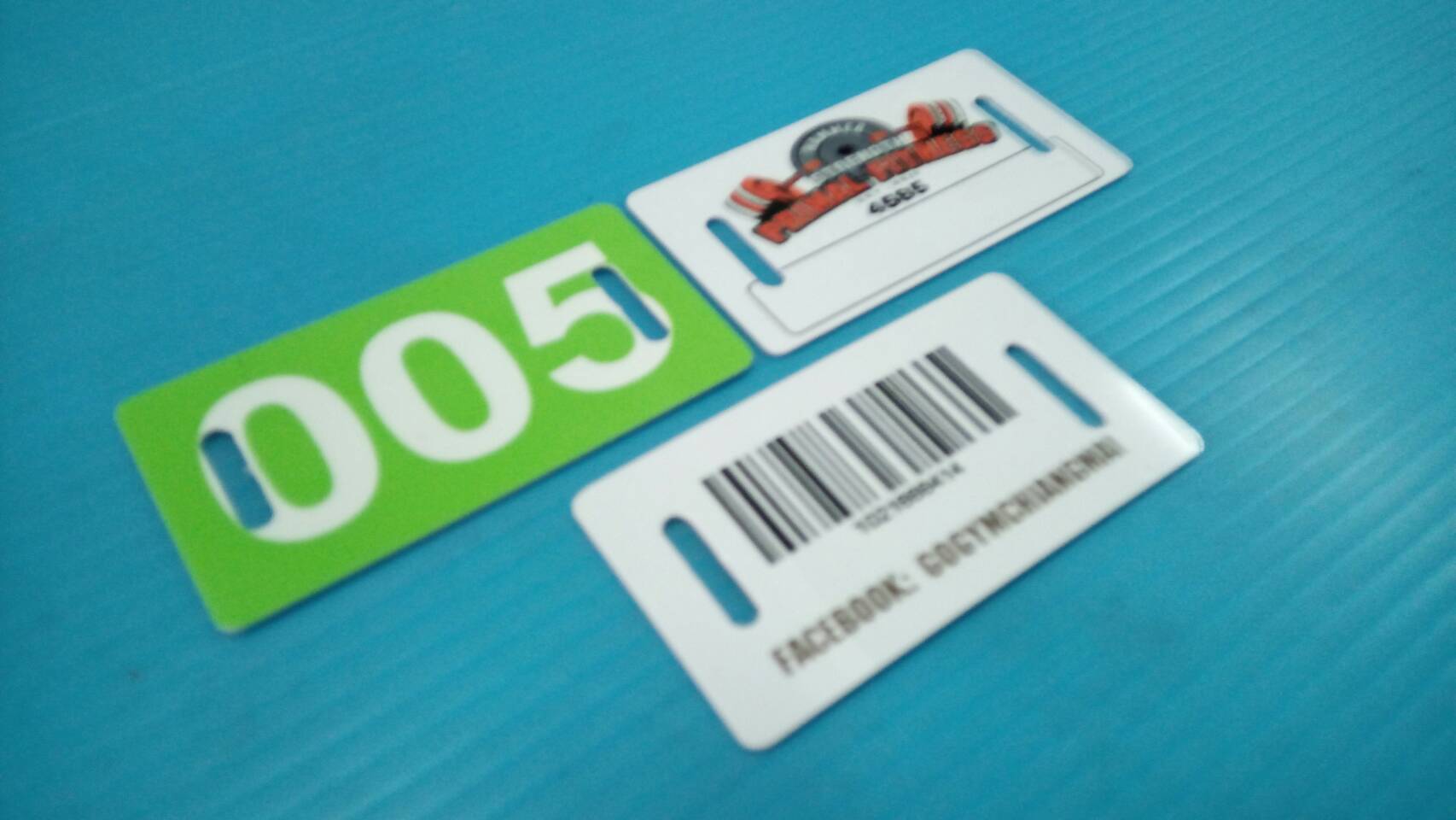 ตัวอย่างการ์ด บัตรสมาชิกใบเล็ก บัตรที่ใส่พวงกุญแจ